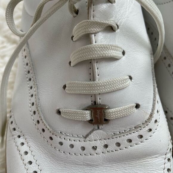 Salvatore Ferragamo Lace-up Sneakers - Picture 4 of 8